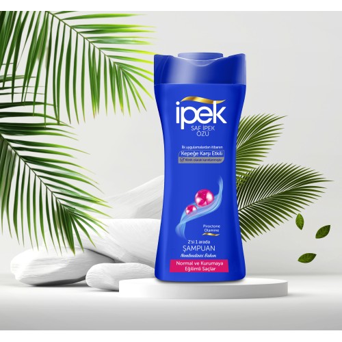 İpek Kepeğe Karşı Etkili Normal ve Kurumaya Eğilimli Saçlar için Şampuan 480 ml